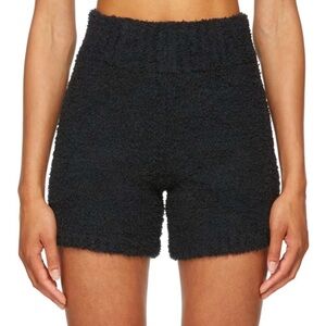 SKIMS Cozy Knit Shorts: Onyx (L/XL)